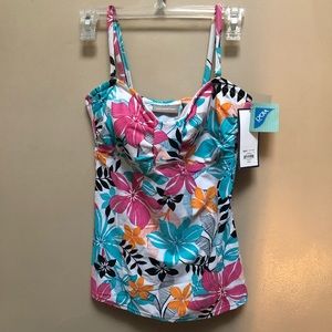 NWT CROFT & BARROW TANKINI TOP